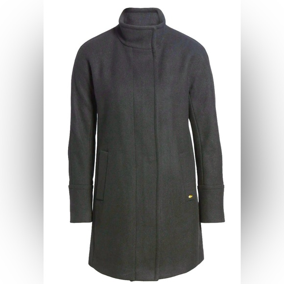 Ellen Tracy Wool Blend Stadium Coat Size